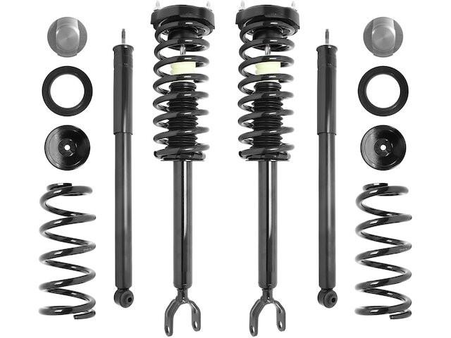 57wc36x Front And Rear Air Spring To Coil Spring Conversion Kit Fits Cls550