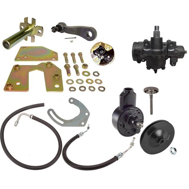 60-66 Fits Chevy C10 Complete Power Steering Conversion Kit With Box