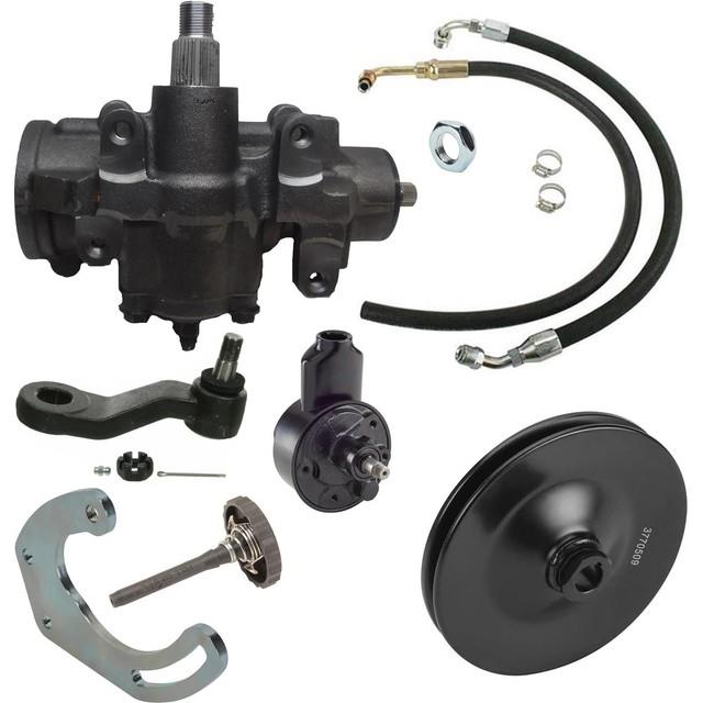 67-72 Fits Chevy C10 Complete Power Steering Conversion Kit With Box