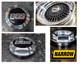 6pt Aluminum Center Hex Cap Narrow Conversion Kit Fits Bbs Rs Style 5