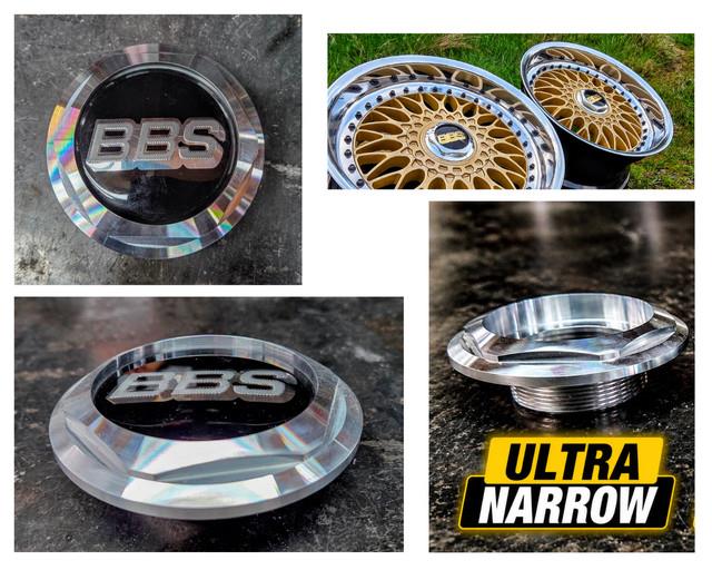 6pt Aluminum Center Hex Cap Ultra Narrow Conversion Kit Fits Bbs Rs Style 5