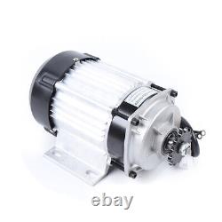 750W 48V Electric Brushless Geared Motor Kit Fits E-Tricycle 3-Wheeled Bike USA