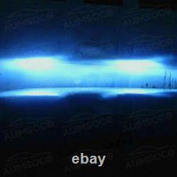 8000K Ice Blue LED Headlights + Fog Bulbs Kit For Dodge Durango 2004 2005 2006