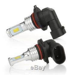80W 8000LM 6000K 9006 HB4 LED Headlights Bulbs Set High/Low Beam White Upgrade
