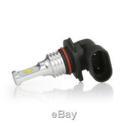80W 8000LM 6000K 9006 HB4 LED Headlights Bulbs Set High/Low Beam White Upgrade