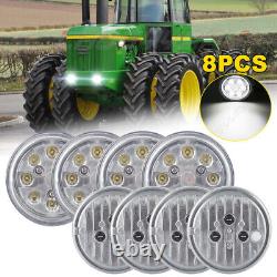 8X LED Conversion Kit Fits John Deere Tractors 2510 2520 4000 4020 4010 RE285628 8X LED Conversion Kit Fits John Deere Tractors 2510 2520 4000 4020 4010 RE285628