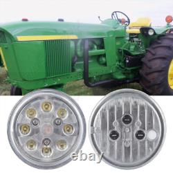 8X LED Conversion Kit Fits John Deere Tractors 2510 2520 4000 4020 4010 RE285628