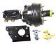 8 Dual Bendix Style Power Brake Booster Conversion Kit W Valve Fits 66-70 Mopar