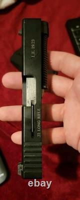 Advantage Arms Conversion Kit, 22LR, 4.02 Barrel, Fits Glock 19/23 Gen3, Black