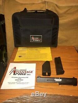 Advantage Arms Conversion Kit 22LR Fits Gen4 Glock 19/23 Inc. Range Bag&Magazine