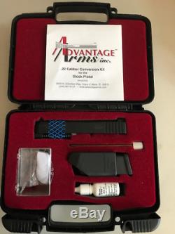 Advantage Arms GEN 2-3 Fits Glock 26-27-28-33 Conversion kit 22lr w Cleaning Kit