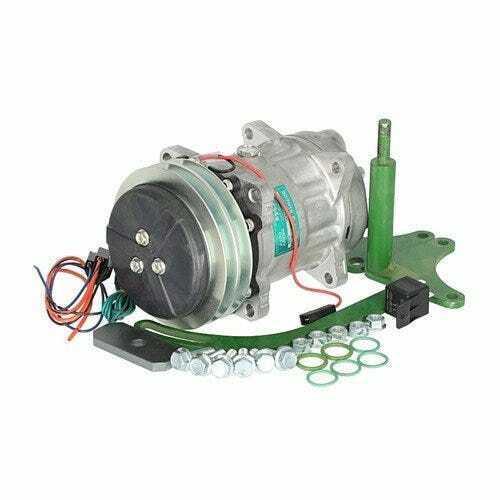 Air Conditioning Compressor Conversion Kit Sanden Fits John Deere 7700 4020