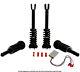 Air Spring To Coil Spring Conversion Kit Front Rear Fits 04-09 Jaguar Xj8