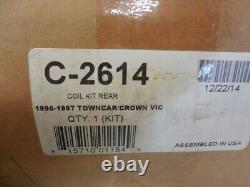 Air Spring to Coil Spring Conversion Kit-NEW Rear Arnott C-2614 Fits Towncar
