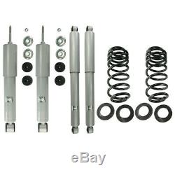 Air to Coil Spring Conversion Kit Front and Rear Shocks Rear Springs fits Ford