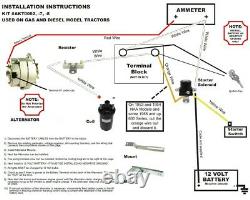 Alternator Conversion Kit Fits Ford Naa Tractor Generator 681 701 740 841 850