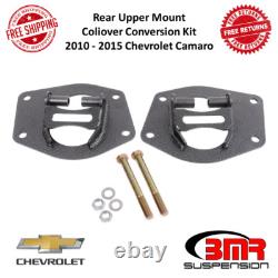 BMR Suspension Black Rear Upper Mount Coliover Conversion Kit fits 10-15 Camaro