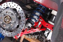 BMR Suspension Red Rear Upper Mount Coilover Conversion Kit Fits 10-15 Camaro BMR Suspension Red Rear Upper Mount Coilover Conversion Kit Fits 10-15 Camaro