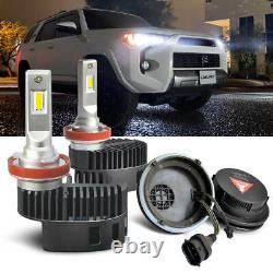 Best Brightness H11 LED Headlight Low Beam Custom Fit for Toyota 4Runner 2020 2X