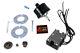 Black 12 Volt Alternator Generator Conversion Kit Fits Harley Davidson