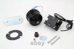 Black 12 Volt Alternator Generator Conversion Kit fits Harley-Davidson