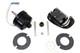 Black 12 Volt Alternator Generator Conversion Kit Fits Harley Davidson V-twin