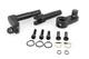 Black Extended Forward Control Conversion Kit Fits Harley Davidson