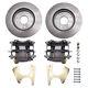Bolt-on Rear Disc Brake Conversion Kit, Fits Gm 10 And 12 Bolt