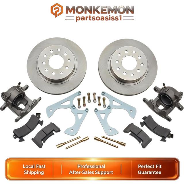Bolt-on Rear Disc Brake Conversion Kit Fits For Gm 10 Bolt And 12 Bolt Usa