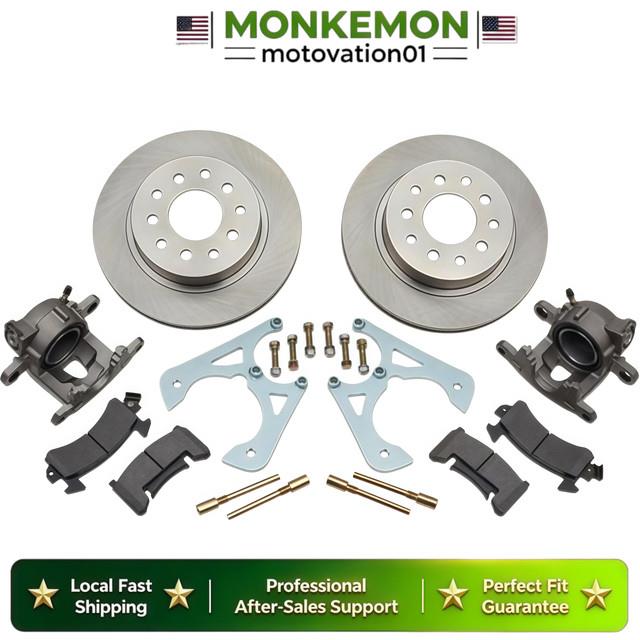 Bolt-on Rear Disc Brake Conversion Kit, Fits For Gm 10 Bolt And 12 Bolt Us