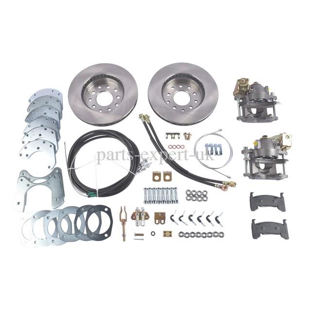 Bolt-on Rear Disc Brake Conversion Kit Fits For Ford 9 Inch And 8 Inch Housings