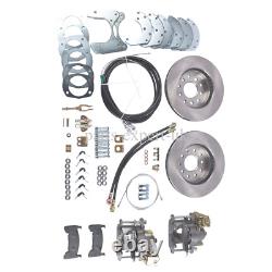 Bolt-On Rear Disc Brake Conversion Kit fits for Ford 9 Inch and 8 Inch Housings