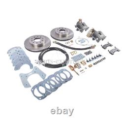 Bolt-On Rear Disc Brake Conversion Kit fits for Ford 9 Inch and 8 Inch Housings