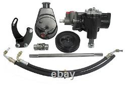 Borgeson 999014 Power Steering Conversion Kit Fits Biscayne Brookwood Impala