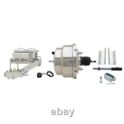 Brake Booster Conversion Kit, 1 In Bore, SS, fits 1955-57 Chevy Fullsize Brake Booster Conversion Kit, 1 In Bore, SS, fits 1955-57 Chevy Fullsize