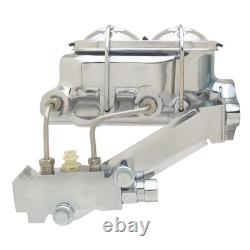 Brake Booster Conversion Kit, 1 In Bore, SS, fits 1955-57 Chevy Fullsize Brake Booster Conversion Kit, 1 In Bore, SS, fits 1955-57 Chevy Fullsize