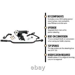 CPP 5557PSU-K 1955-57 Fits Chevy Power Steering Conversion Kit