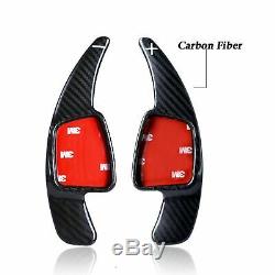 Carbon Fiber Steering Wheel Paddle Shifter Conversion Kit For Audi A4 A5 TT Q7