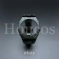 Casioak Mod Gen3 Conversion Kit Metal Bezel and Rubber Strap Fits G-Shock GA2100