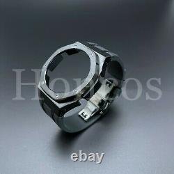 Casioak Mod Gen3 Conversion Kit Metal Bezel and Rubber Strap Fits G-Shock GA2100