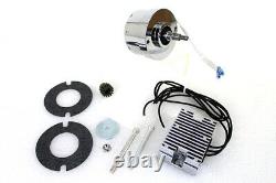 Chrome 12 Volt Alternator Generator Conversion Kit fits Harley-Davidson