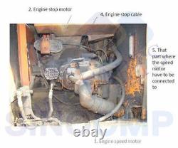 Conversion Kit fits Hitachi EX100-2 EX100-3 EX120-2/3EXCAVATOR with Instruction