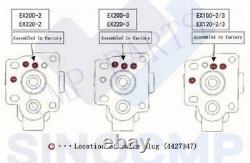 Conversion Kit fits Hitachi EX100-2 EX100-3 EX120-2/3EXCAVATOR with Instruction