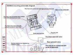 Conversion Kit fits for Hitachi EX100-2 EX120-2 EX200-2 EX200-3 EX220-2 3 New US