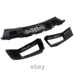 Conversion Raptor Style Fits 2009-2014 Ford F150 F-150 Steel Front Bumper Black