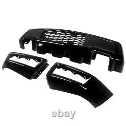 Conversion Raptor Style Fits 2009-2014 Ford F150 F-150 Steel Front Bumper Black