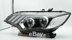Customized LED Headlights with DRL Sequential Turn Signal for 15-20 Honda Fit