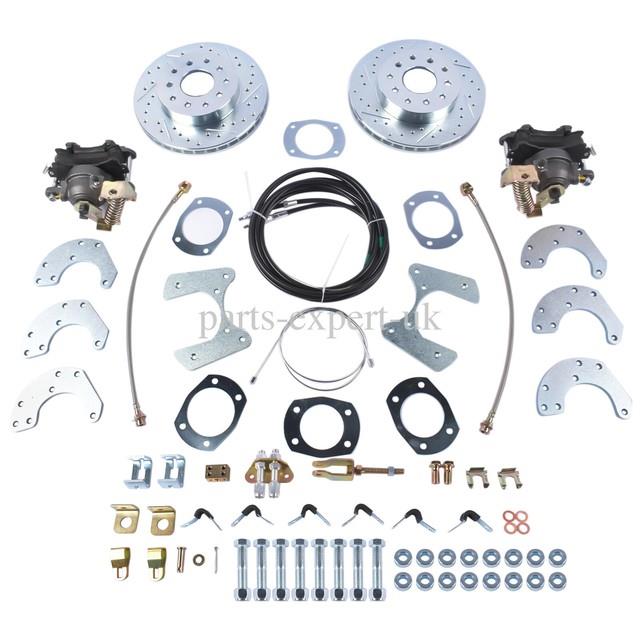 Dbk9 Rear Disc Brake Conversion Kit Fits Ford 8 9 Small Bearing Axle