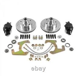 Deluxe Bolt On Disc Brake Conversion Kit 5x5 Fits Ford 1953-56 Truck