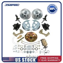 Disc Brake Conversion Kit Drilled & Slotted GM-227 Fits 1967-1969 Camaro Power Disc Brake Conversion Kit Drilled & Slotted GM-227 Fits 1967-1969 Camaro Power